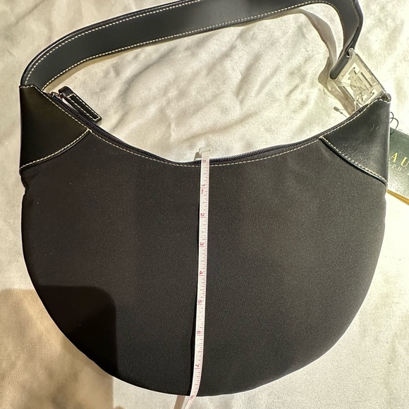 Lauren Ralph Lauren NWT Black Hobo Handbag was $88 - Picture 9 of 10